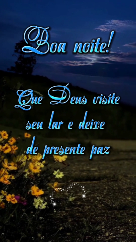 Boa Noite Deus!