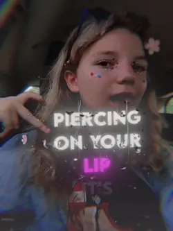 Piercing On Your Lip