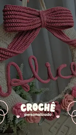 Crochê personalizado