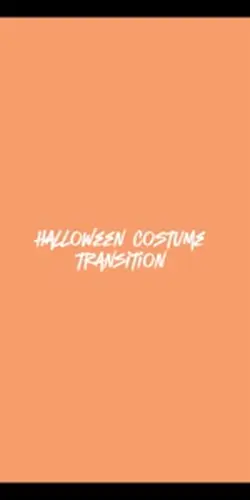 Halloween transition