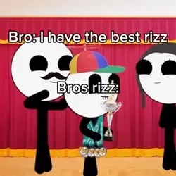 Bros rizz 😭
