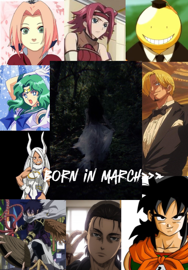 Born in March 