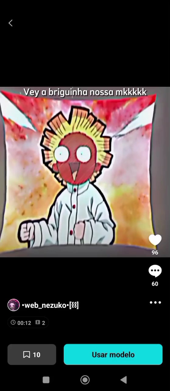 a menina brigou