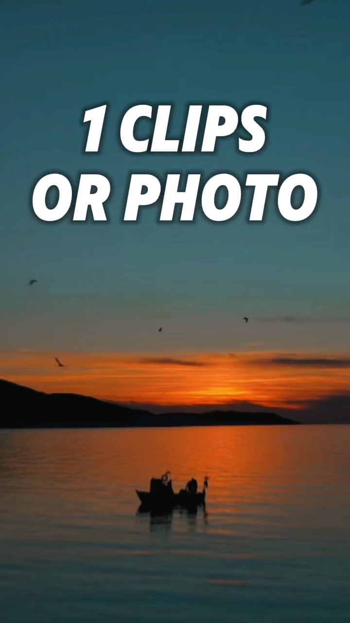 1 klip veya fotoğraf 