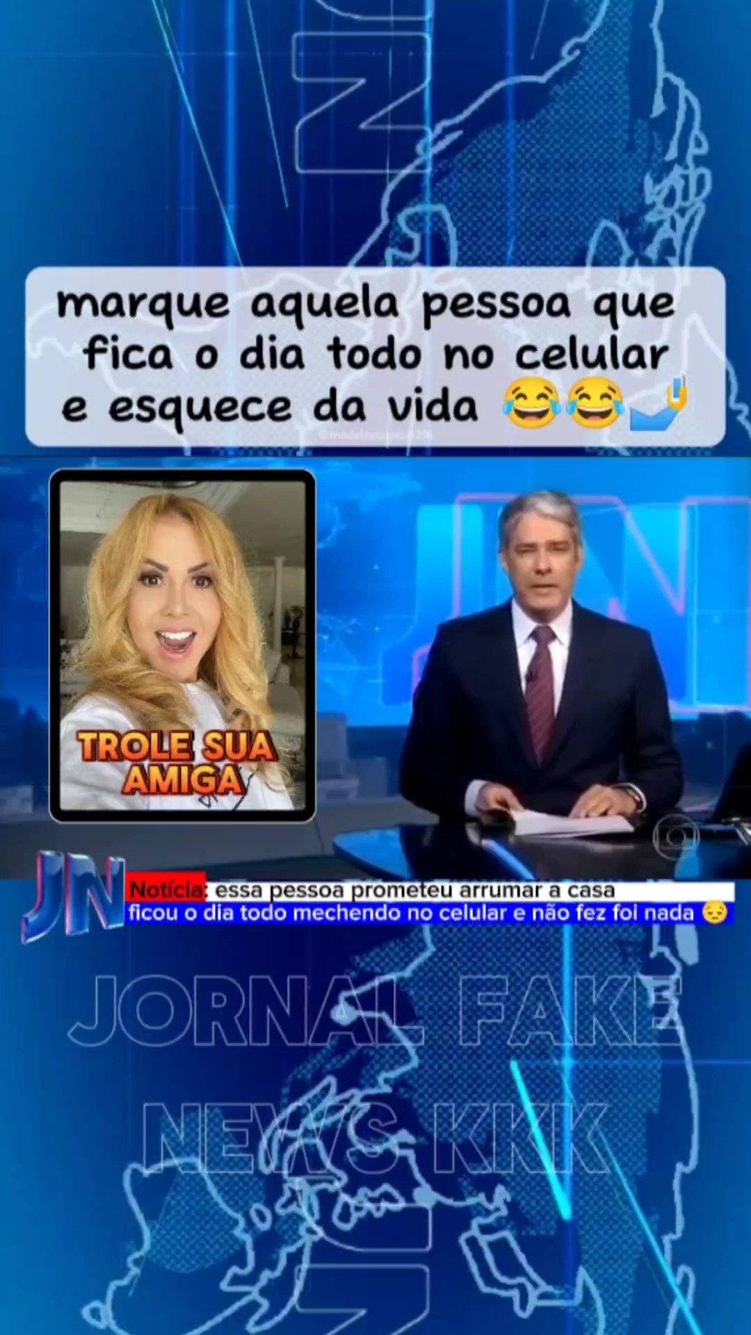 Não faz nada da vida