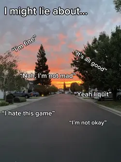 Im not lying 🤞🏼😔