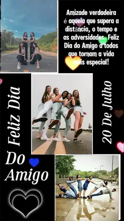 Feliz dia do amigo