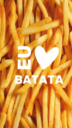 Eu amo batata frita