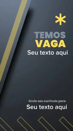 Temos VAGAS