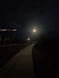 i can't hate you.