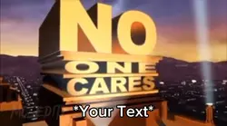 No One Cares