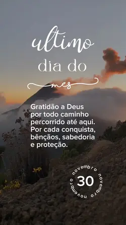 Último dia do Mês 11