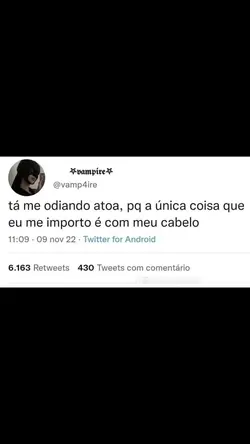 mostre seu cabelo