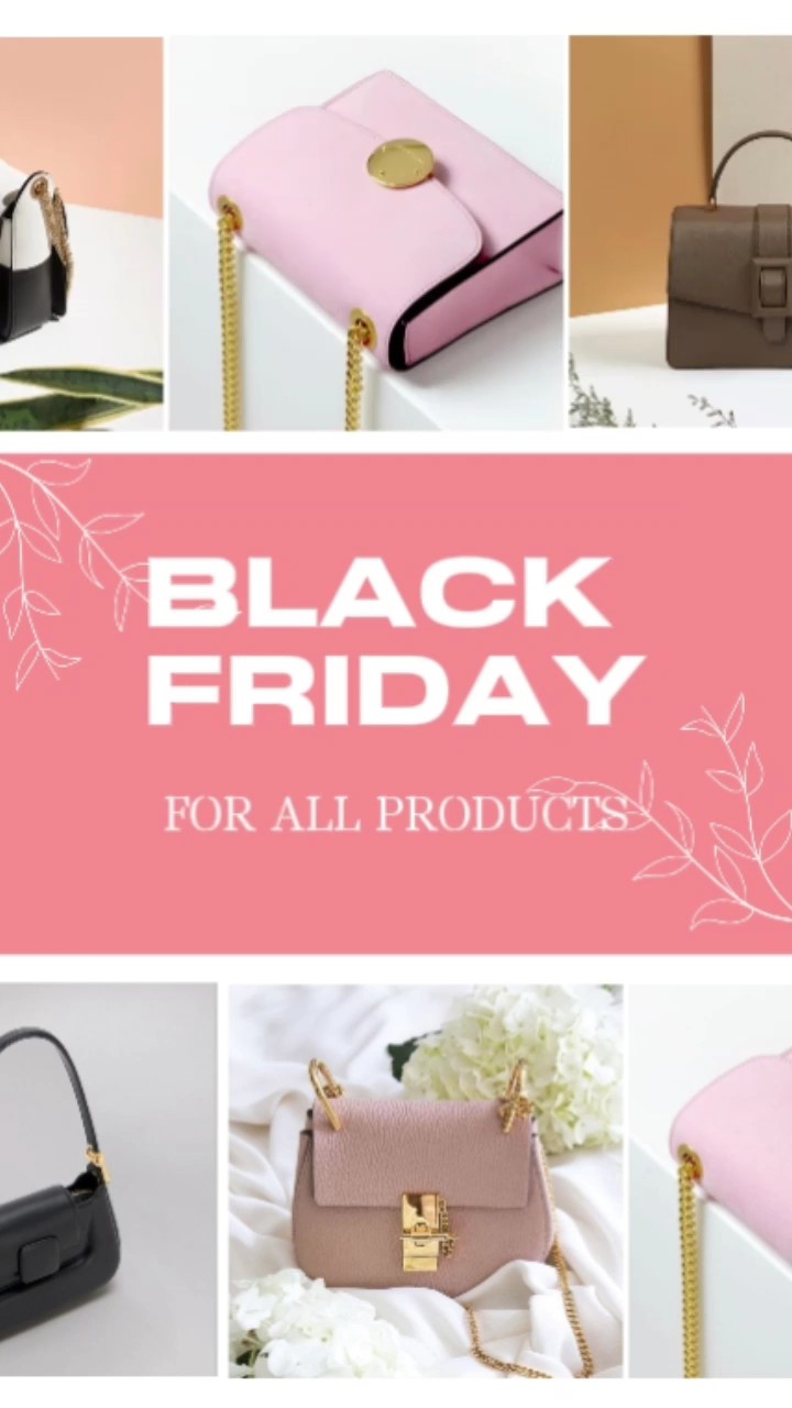 Exhibición De Productos De Bolso Estilo TikTok Abierto