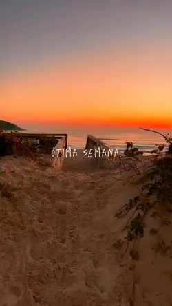 ótima semana.