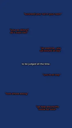 judged all the time.