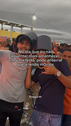 Amanhecer na festa