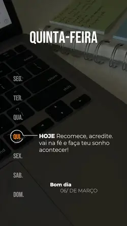 Quinta-feira bom dia