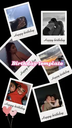 Birthday template 🥳