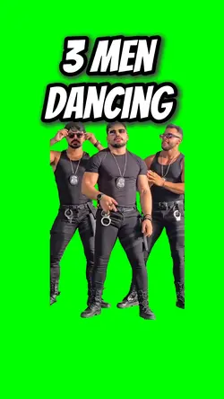 3 men dancing 