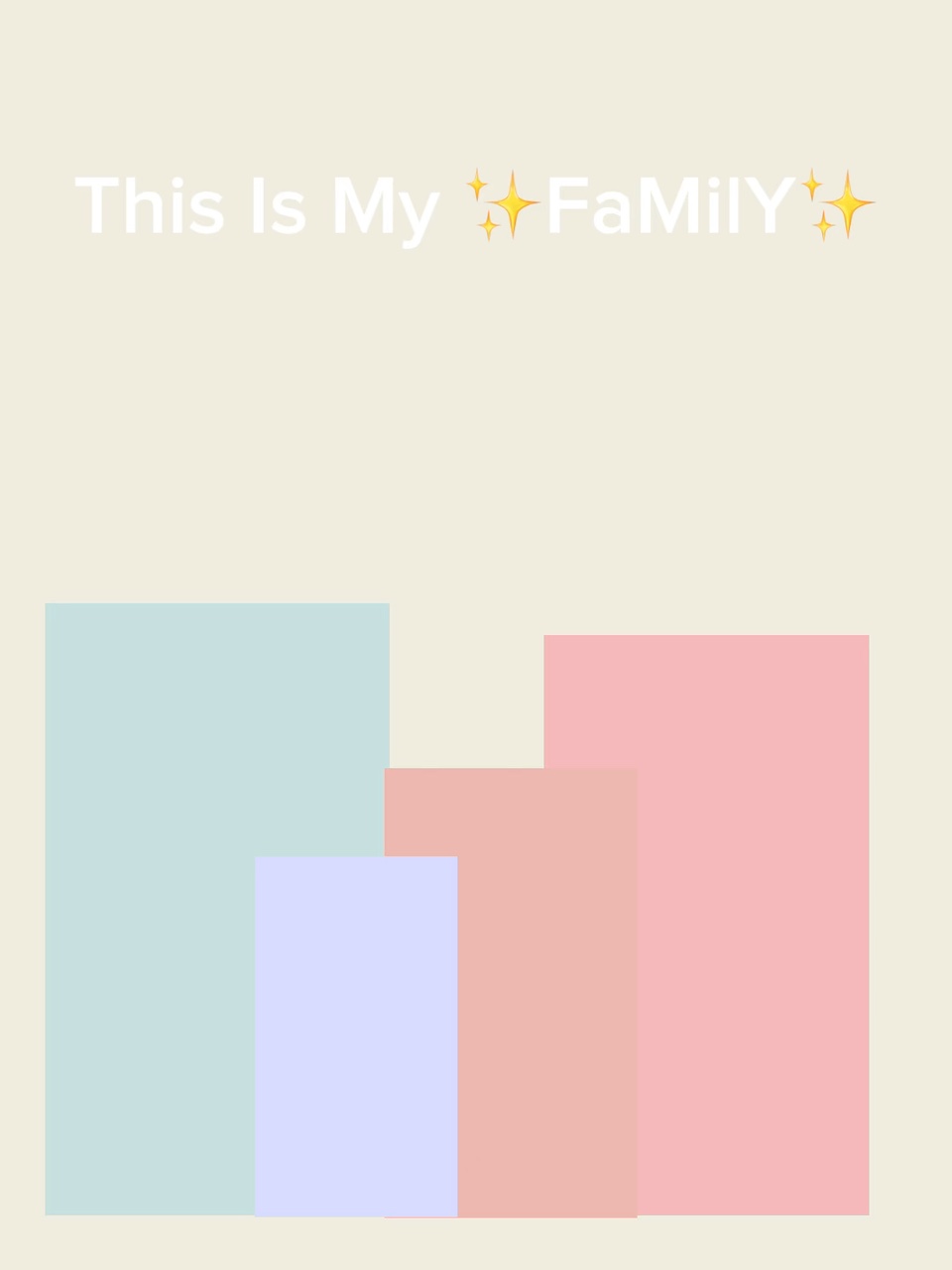 I love my family