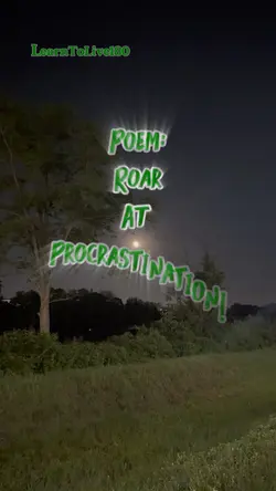 Poem Procrastination
