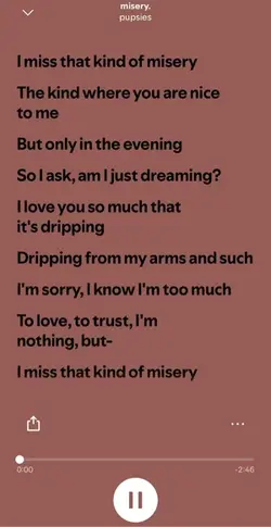 misery. | 💛💛