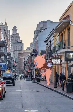 Daffy chasing Porky