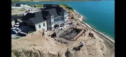 drone shot