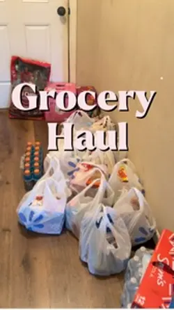 Grocery haul