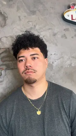 Low taper w/ curl