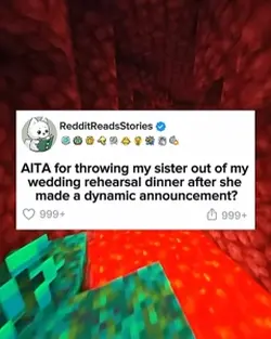 Reddit story AITA?