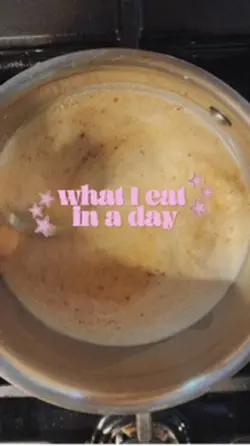 What I eat in a day 