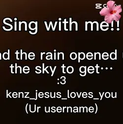 Sing with me!