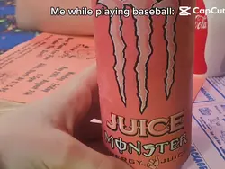 me playing baseball