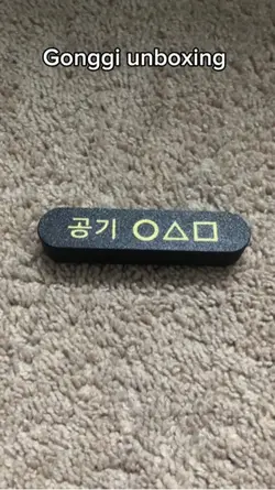 Gonggi unboxing 