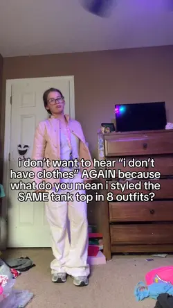 SAME tank top btw