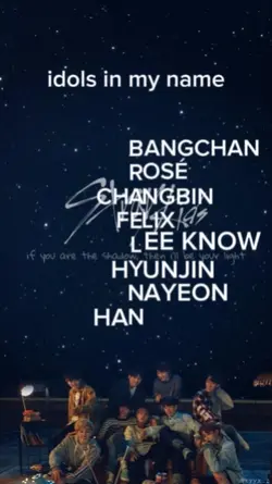 K-pop idols!!