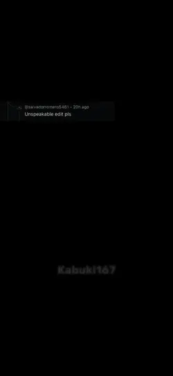 Unspeakable edit