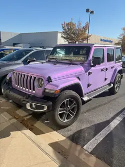 purple jeep