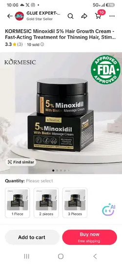minoxidil regrowth