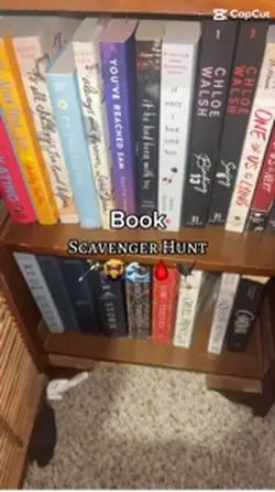 Book scavenger hunt