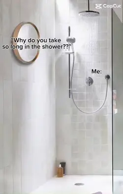 Me in the shower