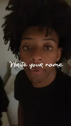 Write your name