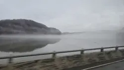 driving through fog