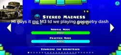 M3 plays gd