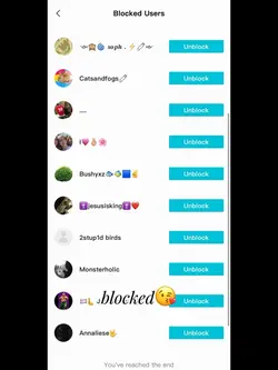 blocked💋