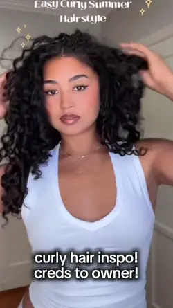 curly hair inspo!