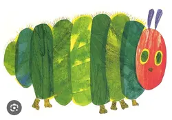 A hungry caterpillar