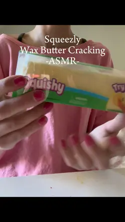 Wax butter ASMR